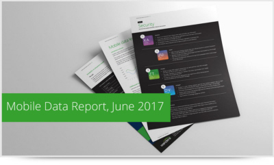 Mobile Data Report di Wandera - le ultime tendenze sull'utilizzo dei dati mobili aziendali