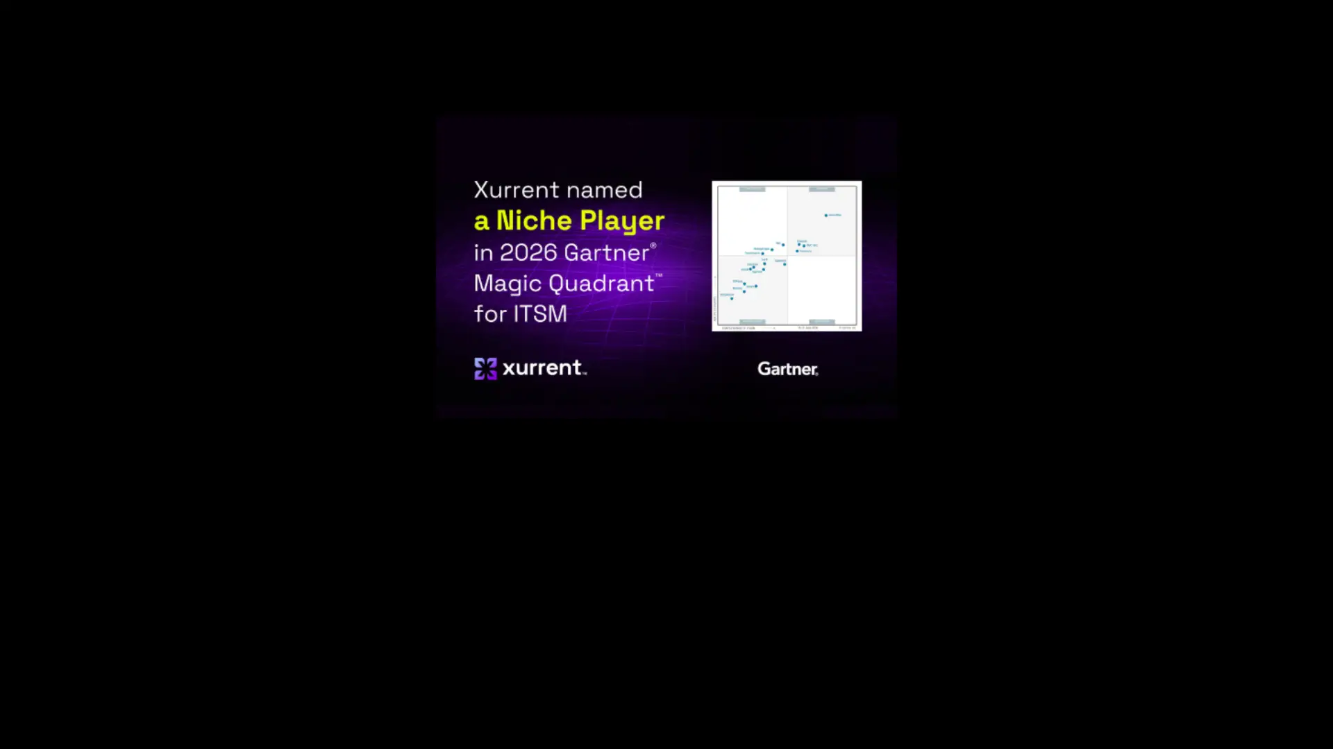 Xurrent riconosciuta nel Gartner® Magic Quadrant™ 2026 per l'ITSM