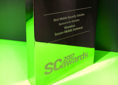 Chi ha vinto il 2017 SC Award come migliore soluzione per la sicurezza sui dispositivi mobili?