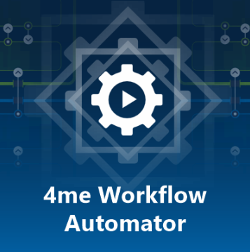 Workflow Automator di 4me è ora disponibile